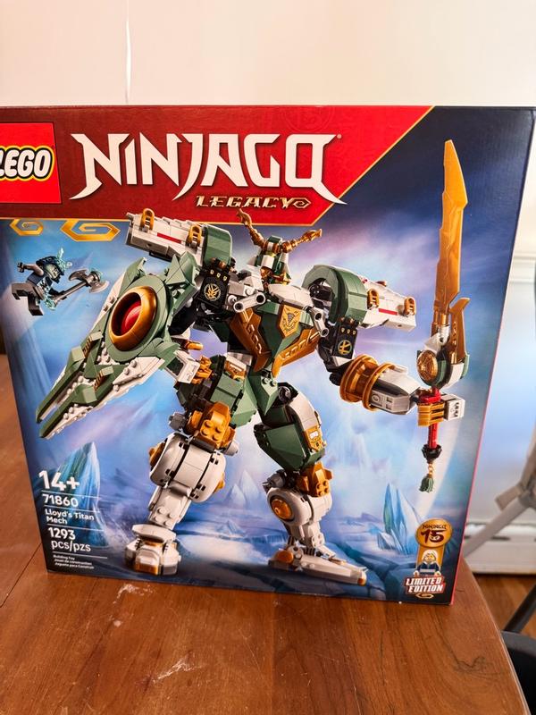 LEGO Ninjago Lloyd's Titan Mech 15th Anniversary 71860 - QVC.com