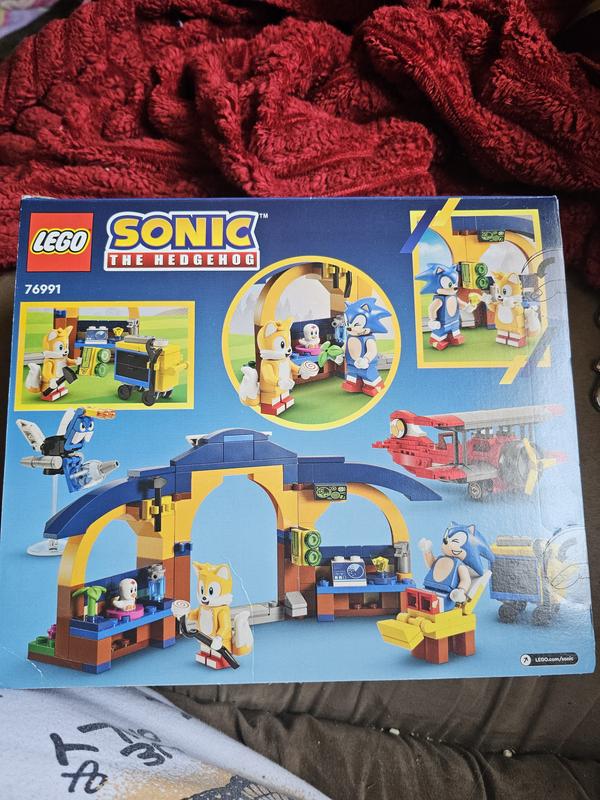 LEGO Sonic the Hedgehog Tails' Workshop and Tornado Plane 76991 Building  Toy Set, Airplane Toy with 4 Sonic Figures and Accessories for Creative  Role Play, Gift for 6 Year Olds who Love