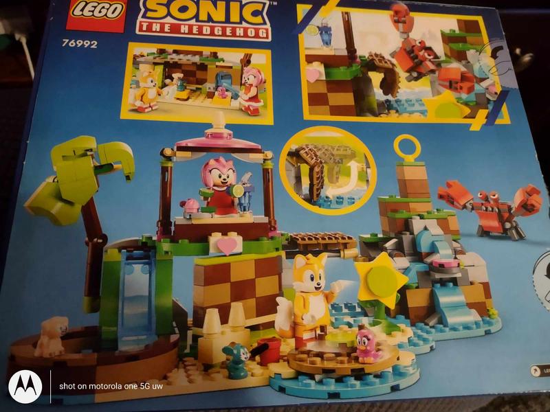 LEGO SONIC Ilha de Resgate Animal de Amy 76992 - O Papagaio Sem Penas