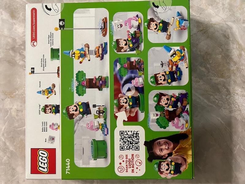 LEGO® Super Mario Adventures with Interactive Luigi Toy 71440 - Macy's