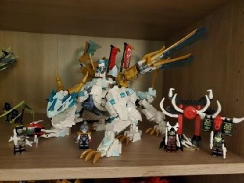 Lego ninjago ice emperor dragon cheap