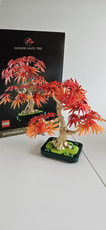 LEGO Botanicals Japanese Red Maple Bonsai Tree - Home Decor