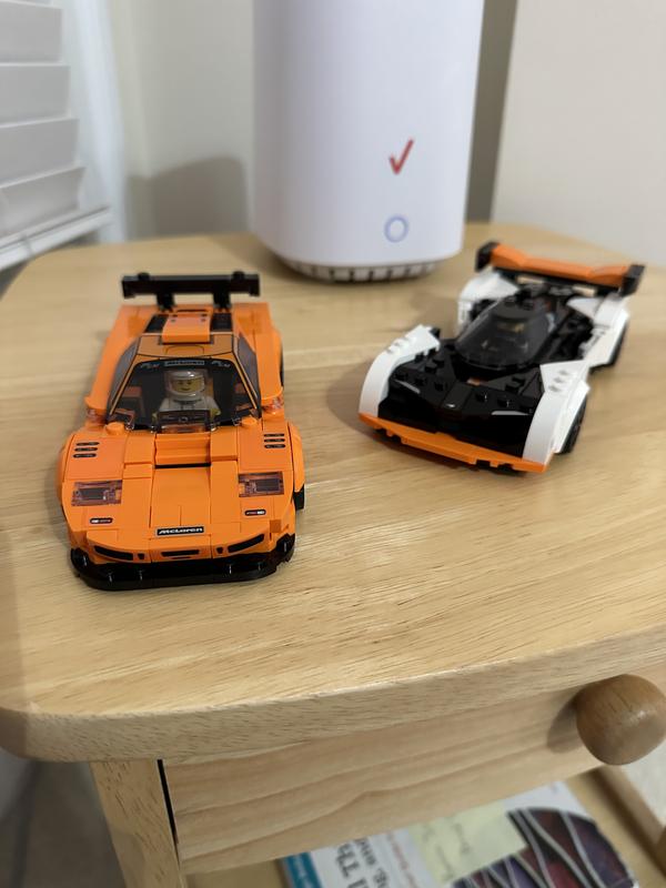  LEGO Speed Champions McLaren Solus GT & McLaren F1 LM 76918,  Featuring 2 Iconic Race Car Toys, Hypercar Model Building Kit, Collectible  2023 Set, Great Kid-Friendly Gift for Boys and Girls