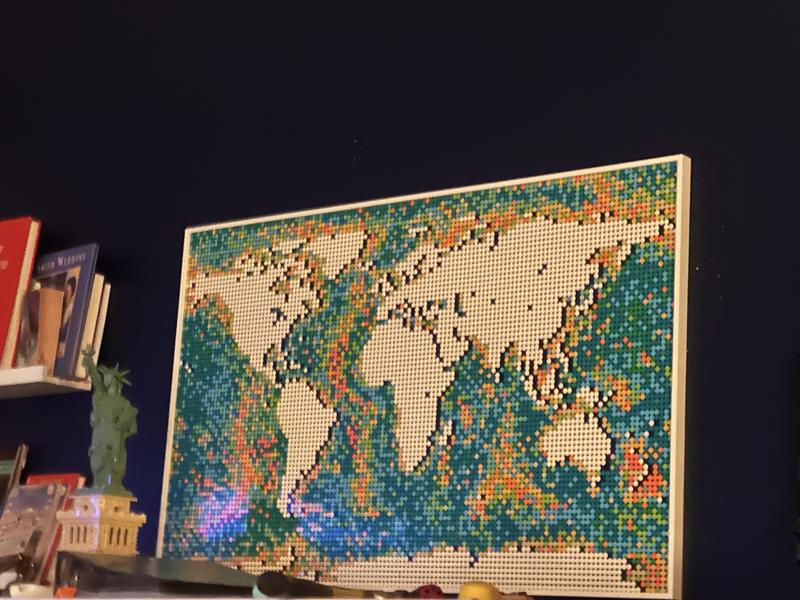 LEGO ART World Map 31203 (11695 pieces) | Toys R Us Canada