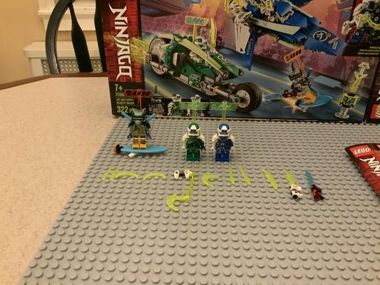 LEGO Ninjago Jay and Lloyd's Velocity Racers 71709 (322 pieces 