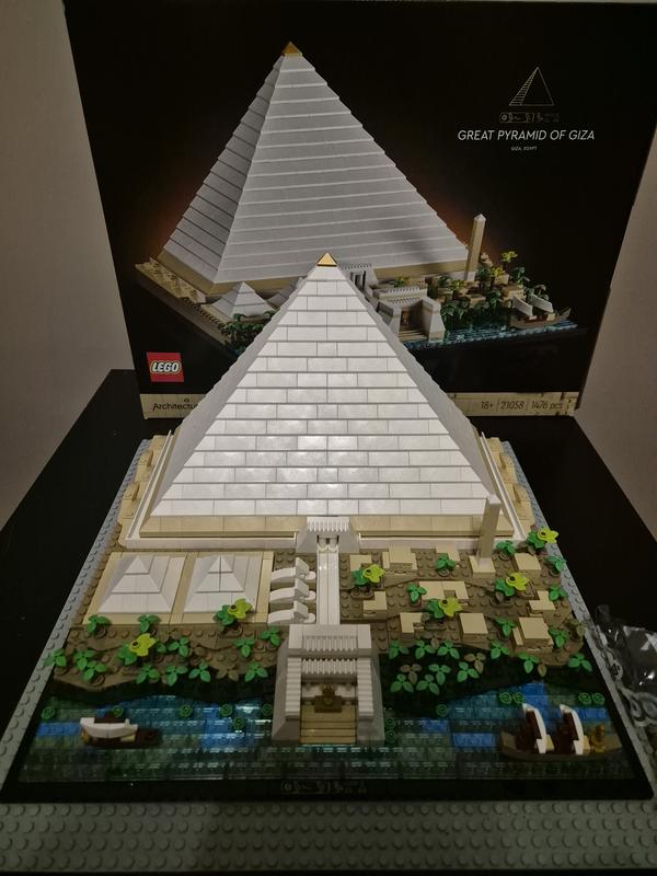 Architecture Great Pyramid of Giza popular 21058 Building Set (1,476 Pieces)