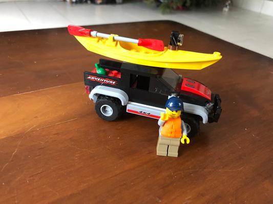 une journée sur le fleuve