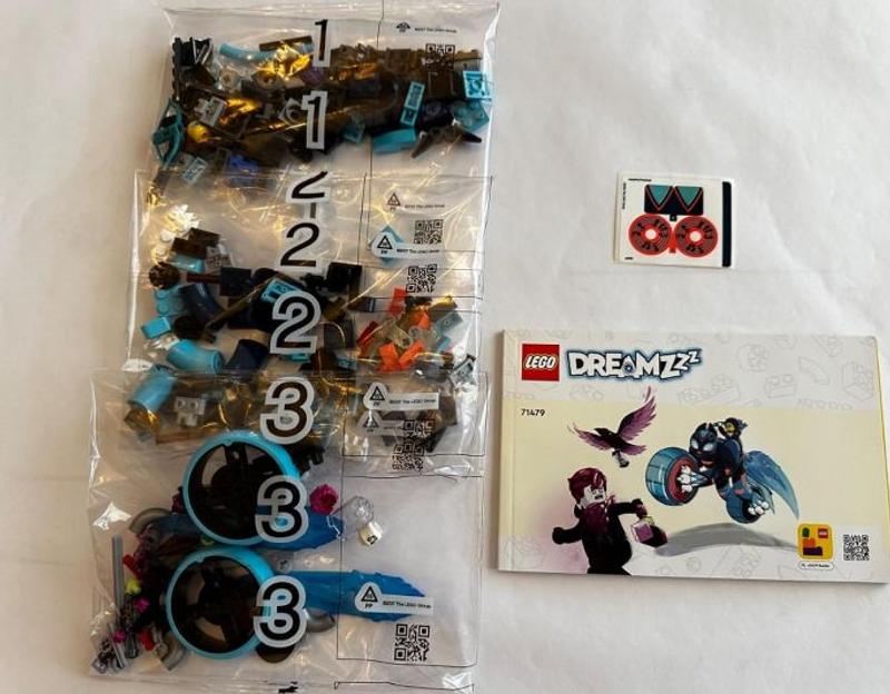LEGO® Dreamzzz Zoey's Cat Motorcycle Bike Toy 71479 Building