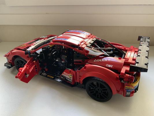 LEGO TECHNIC: Ferrari 488 GTE “AF Corse #51” (42125) Building Kit  673419340090