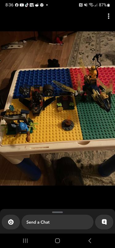 LEGO NINJAGO Kai and Ras s Car and Bike Battle Toddler Building Toy 71789