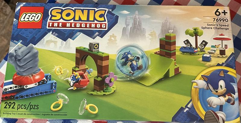 LEGO 76990 Sonic the Hedgehog Sonic's Speed Challenge Building Set