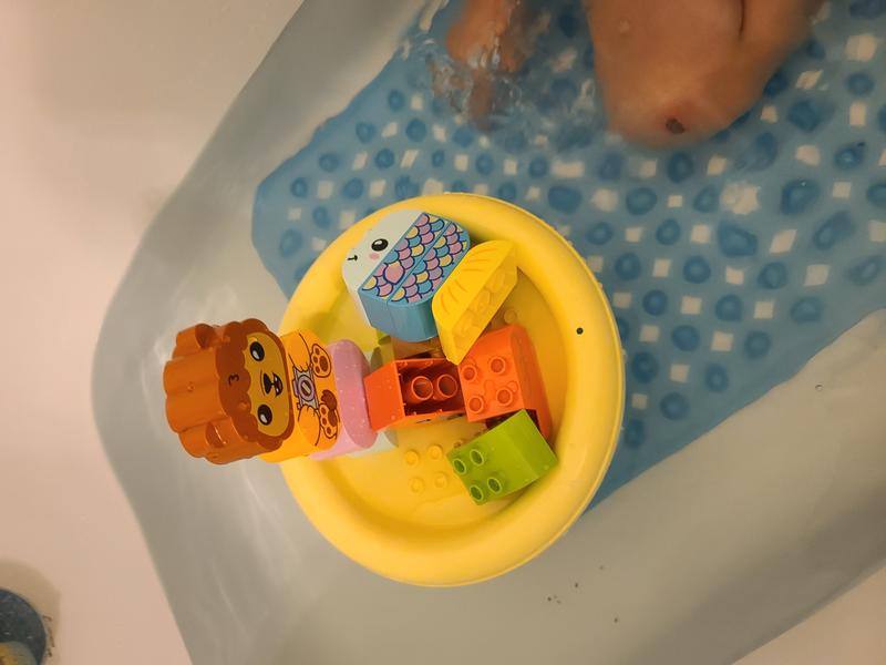 Awesome floating legos!