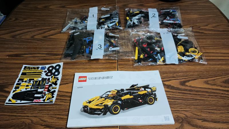HOT Lego Technic Bugatti Bolide Lego 3176 Amazon LEGO