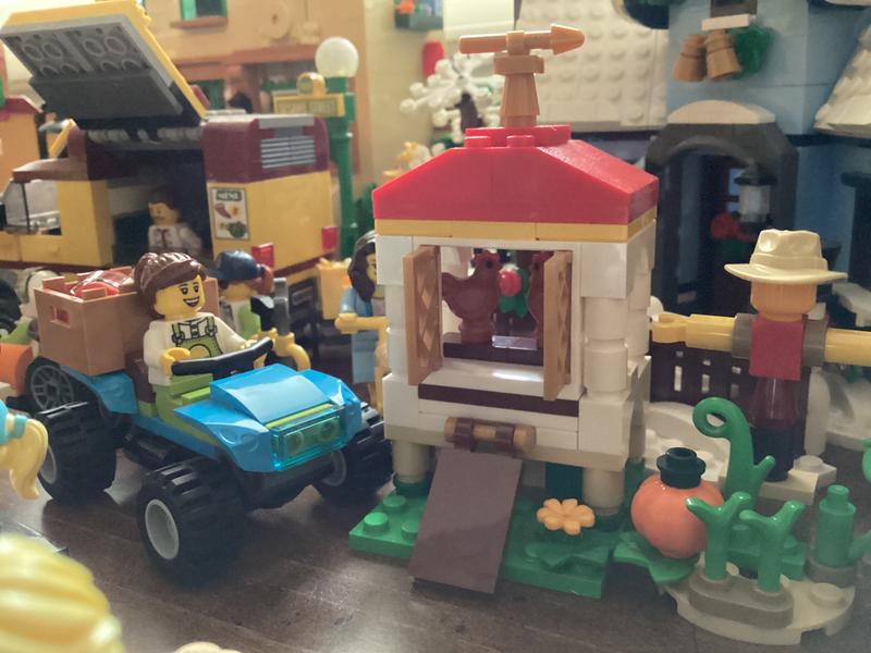 LEGO City Chicken Henhouse 60344 Building Kit (101 Pieces) | Toys