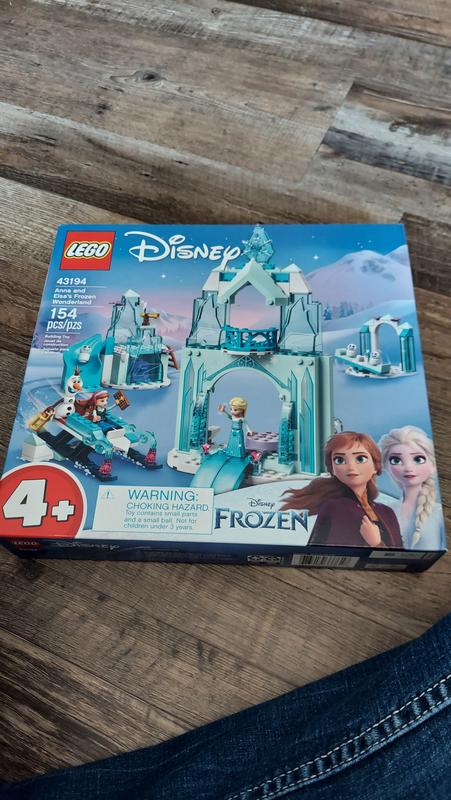 Lego 43194 disney le monde féérique d'anna et elsa de la reine des