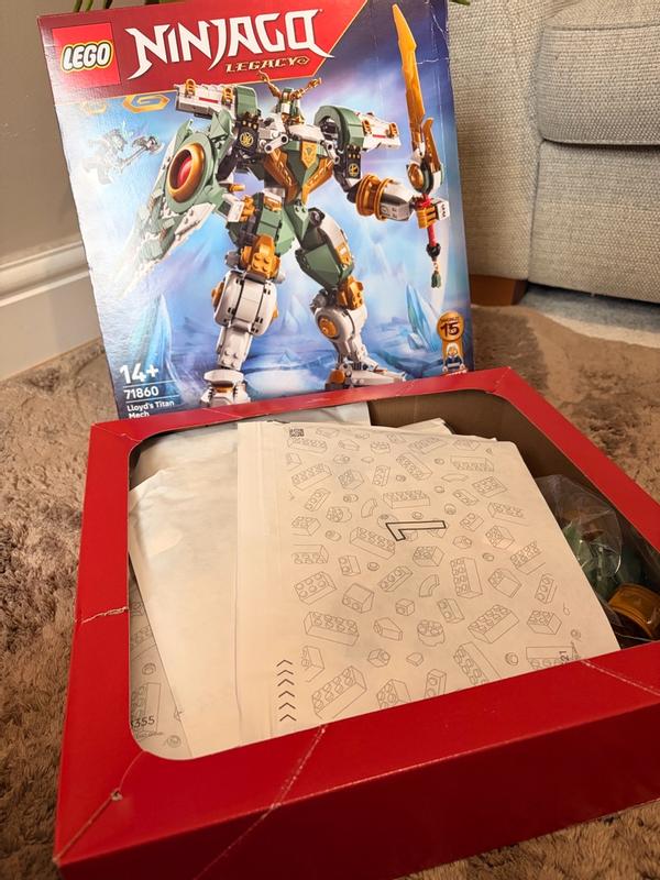 LEGO Ninjago Lloyd's Titan Mech 15th Anniversary 71860 - QVC.com