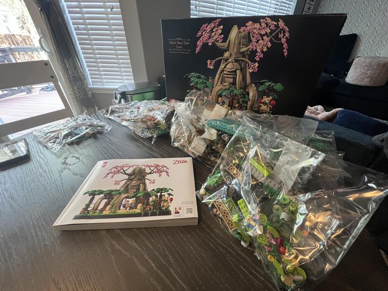 LEGO The Legend of Zelda Great Deku Tree 2in1 Building Set for