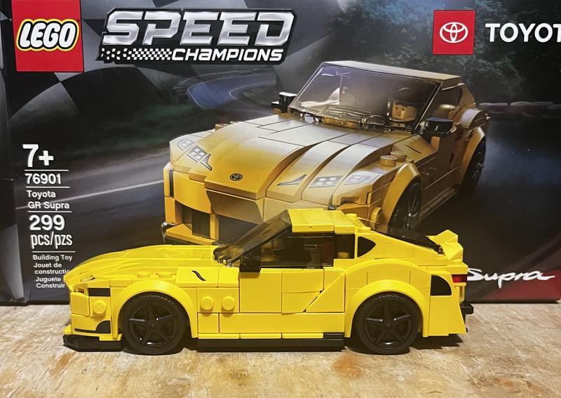 LEGO Speed Champions 76901 Toyota GR Supra - LEGO Speed Build Review 