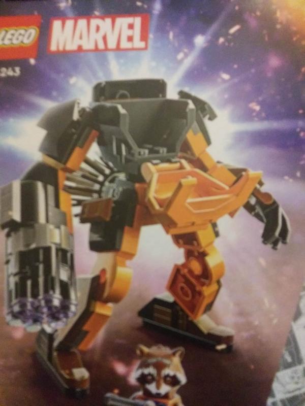 Lego Rocket Mech Armor Marvel