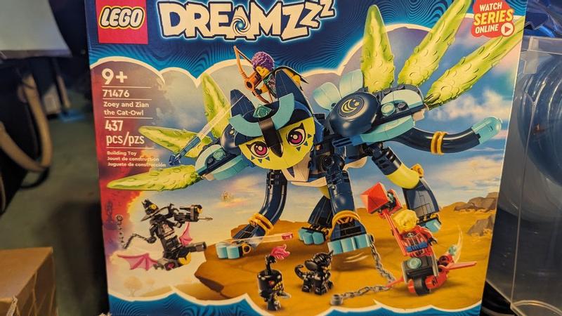 LEGO DREAMZzz Zoey and Zian the Cat-Owl Toy 71476 Building Set
