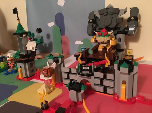 LEGO Super Mario Bowser's Castle Boss Battle Expansion Set 71369 Building  Toy for Kids (1,010 Pieces) 