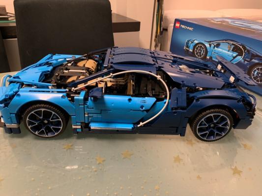 La Bugatti Chiron revue selon Lego à l'échelle 1 : et elle roule