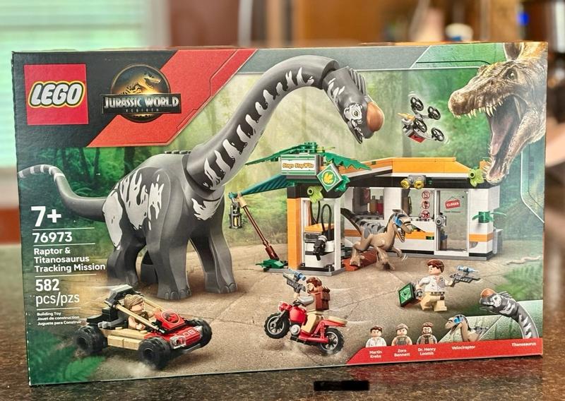 LEGO Jurassic World Raptor & Titanosaurus Tracking Mission 76973