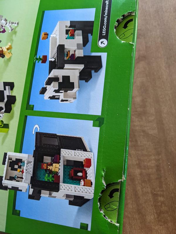 Bloques para armar Lego Minecraft 21245 553 piezas en caja