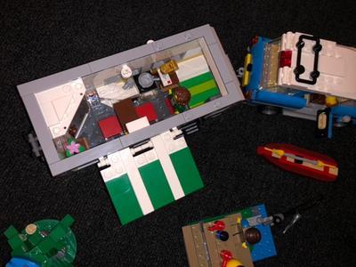 Travel trailer after