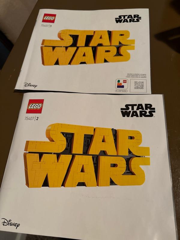 LEGO Star Wars Brick-Built Star Wars Logo 75407 | Meijer