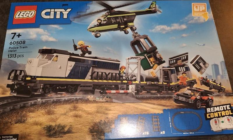 LEGO City Police Train Heist 60508 - QVC.com