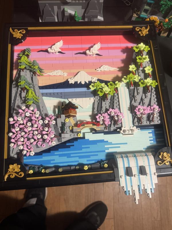 LEGO Art Japanese Cherry Blossom Landscape 31218 Building Kit