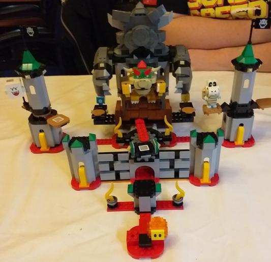 LEGO 71369 Super Mario Bowser's Castle Boss Battle Expansion Set