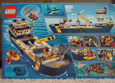 LEGO® City Ocean Exploration Ship 60266 Building Toy Kit For Kids