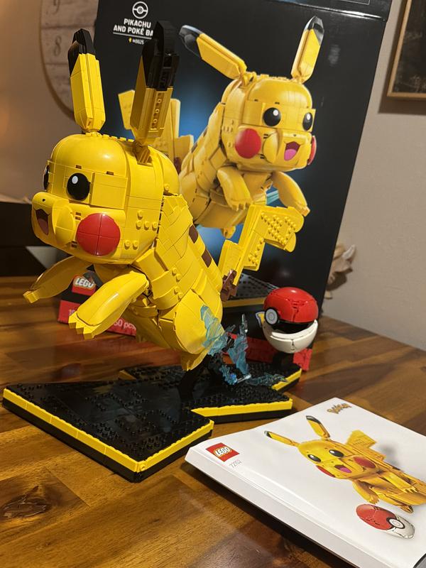 LEGO Pokemon Pikachu and Poke Ball Building Set 72152 | GameStop