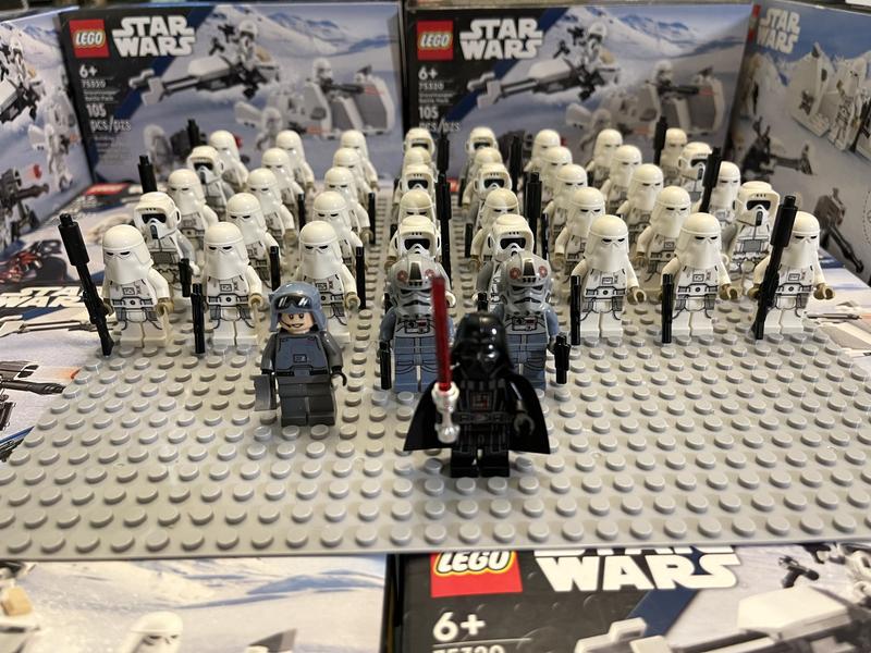 LEGO Star Wars Ensemble de combat Snowtroopers, 75320, 105 pcs, 18 ans et  plus