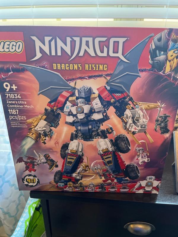 LEGO NINJAGO Zane's Ultra Combiner Mech Toy 4-in-1 Set 71834