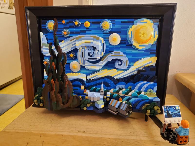 LEGO Vincent van Gogh - The Starry Night 21333, In Hand, Fast Shipping  673419361941