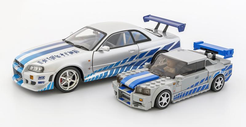 LEGO Speed Champions 2 Fast 2 Furious Nissan Skyline GT-R (R34