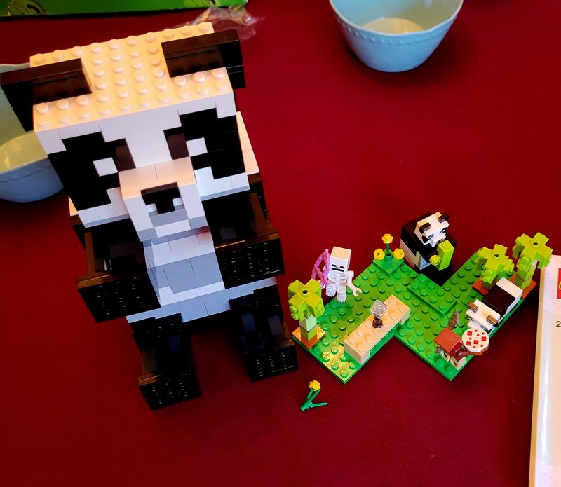 LEGO Minecraft The Panda Haven Toy House with Animals 21245