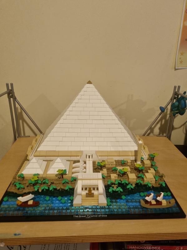 LEGO Architecture 21058 pas cher, La grande pyramide de Gizeh