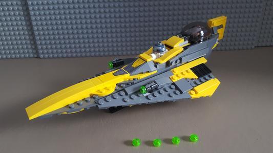 After building the contents from Bag 3, the LEGO Clone Wars Era set is complete!