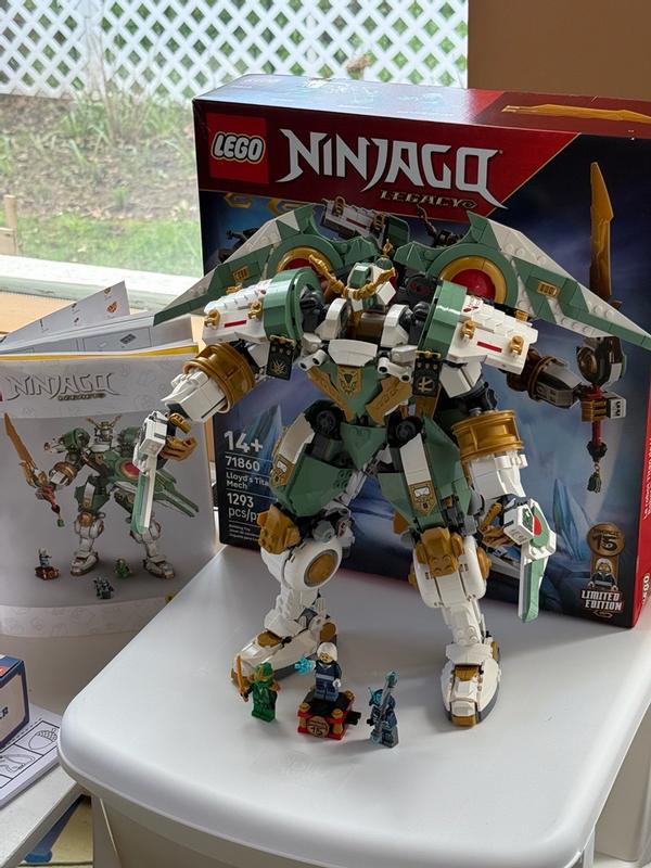 LEGO Ninjago Lloyd's Titan Mech 15th Anniversary 71860 - QVC.com