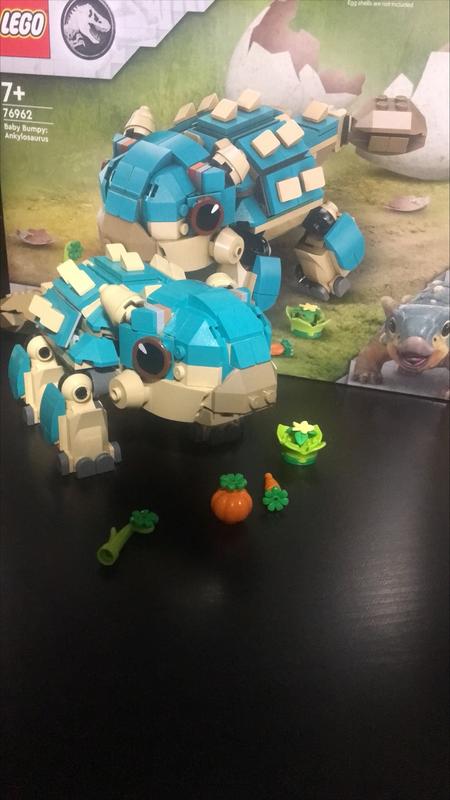 LEGO® Jurassic World Baby Bumpy: Ankylosaurus Dinosaur Building Set ...