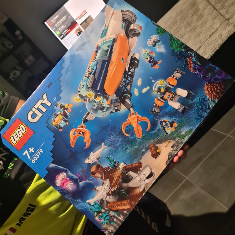 LEGO City Deep-Sea Explorer Submarine 60379 Building Toy Set