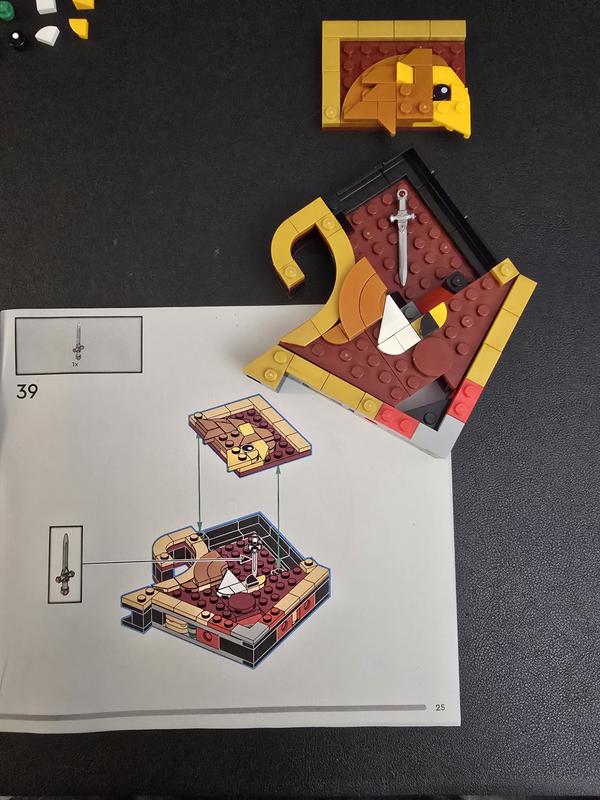 Customer photo for "Fun, easy to build set to display in my new home!"