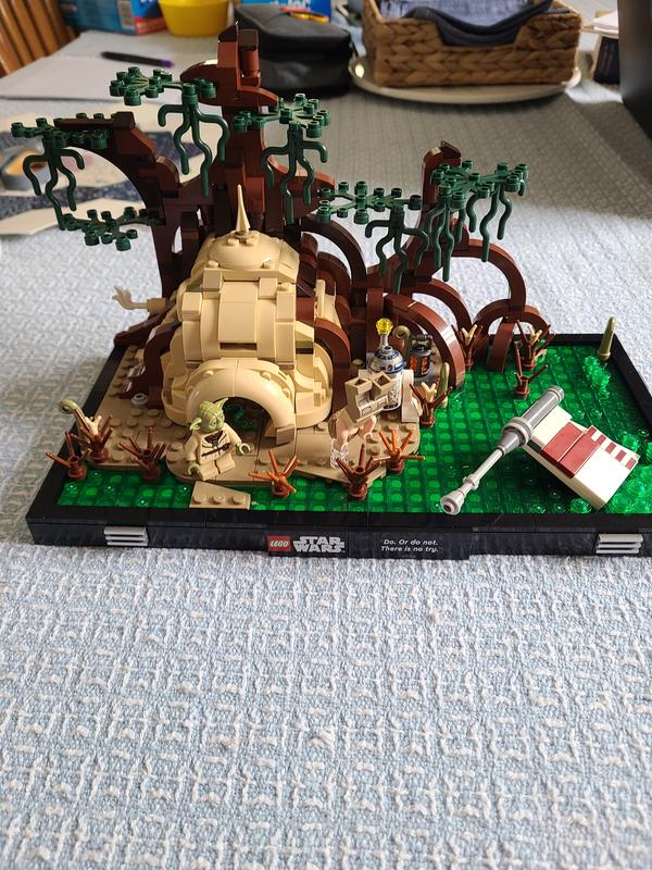 Diorama Lego Yoda's Hut Moc Dagobah™ Jedi™ Training Diorama