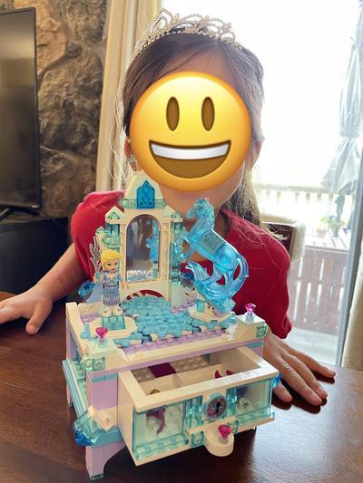 Lego frozen best sale elsa jewelry box