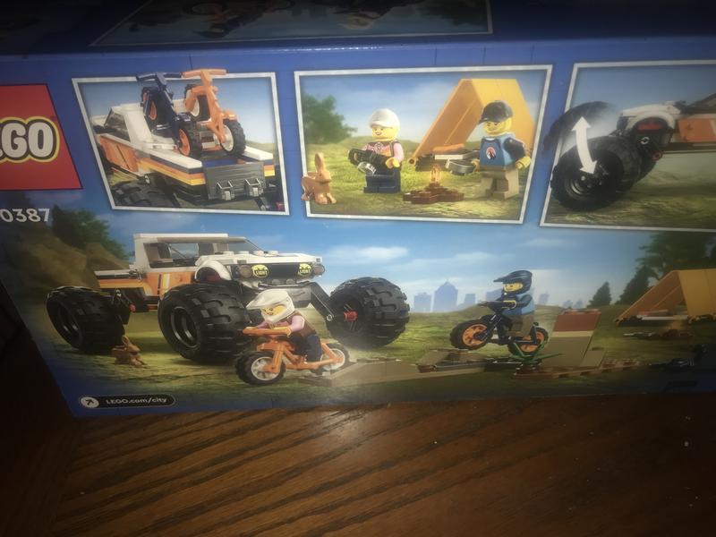 Adventures Building (252 4x4 Off-Roader Toy LEGO | Meijer City Pieces) 60387 Set