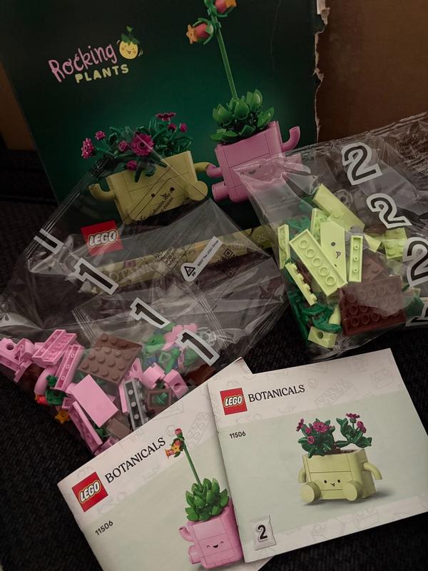 Customer photo for "Lego rocking plants set"
